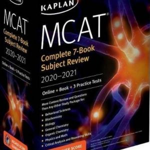 Kaplan Test Prep  MCAT Complete 7-Book Subject Review